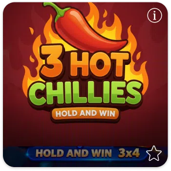 3 hot chiles