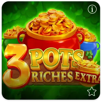 3 pots riches